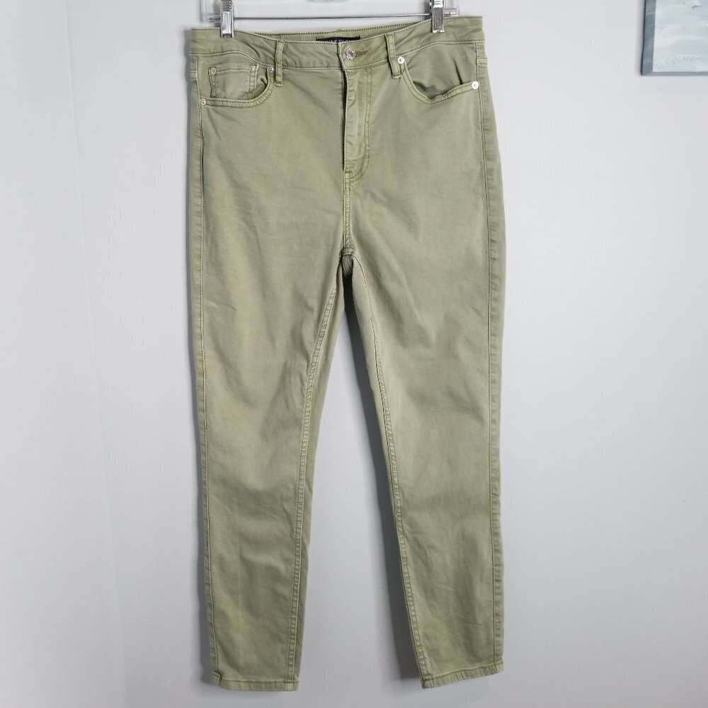Calvin Klein Olive Green Skinny Jeans 12